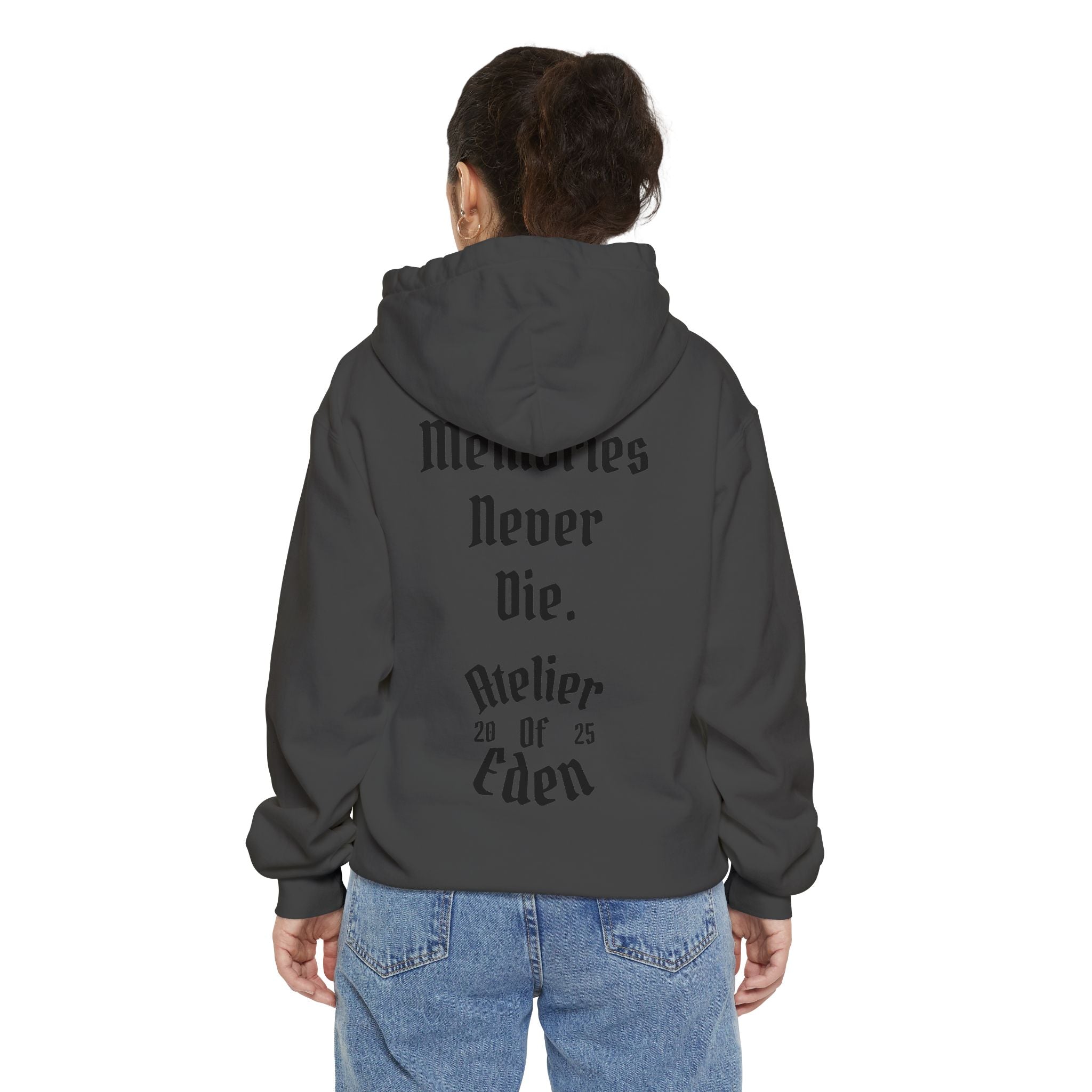 "Live Fast. Live Forever..." Atelier Of Eden. Unisex Hoodie