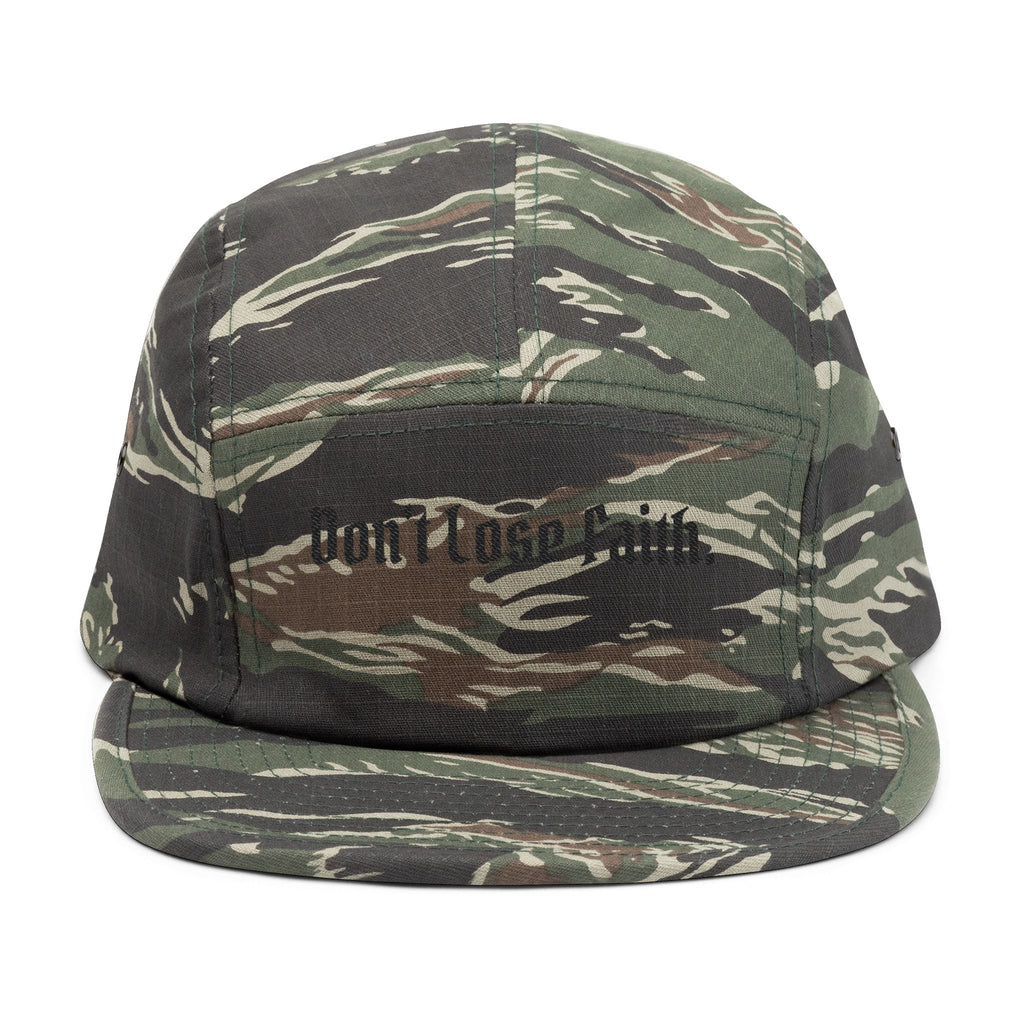 "Don't Lose Faith." Embroidered 5-Panel Cap