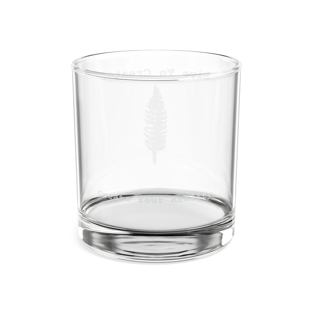 AtelierOfEden "Live To Create." - Engraved Rocks Glass 10.5oz