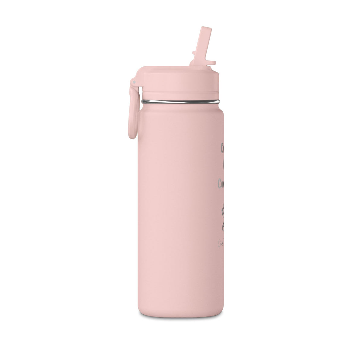 "Create Not Consume." 20oz Mini Water Bottle