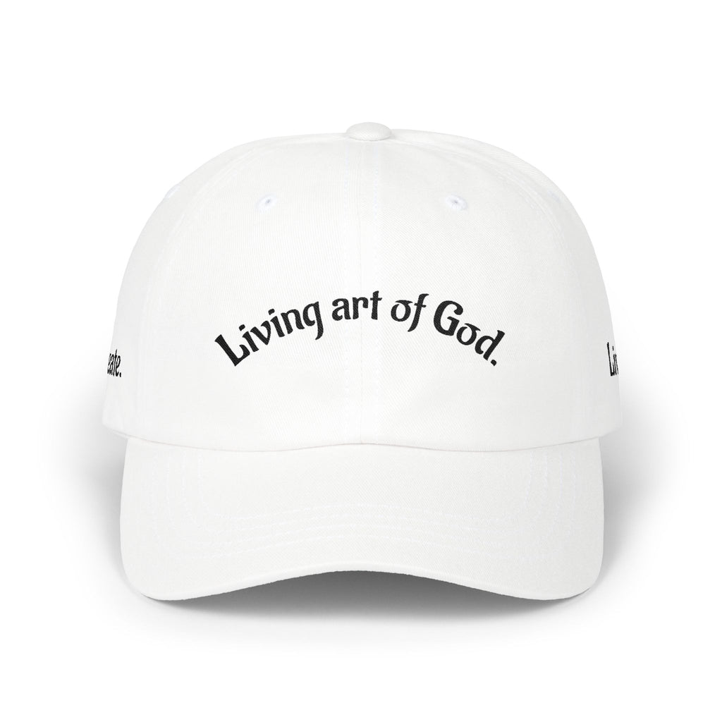 AtelierOfEden "Living Art of God" Embroidered Baseball Hat