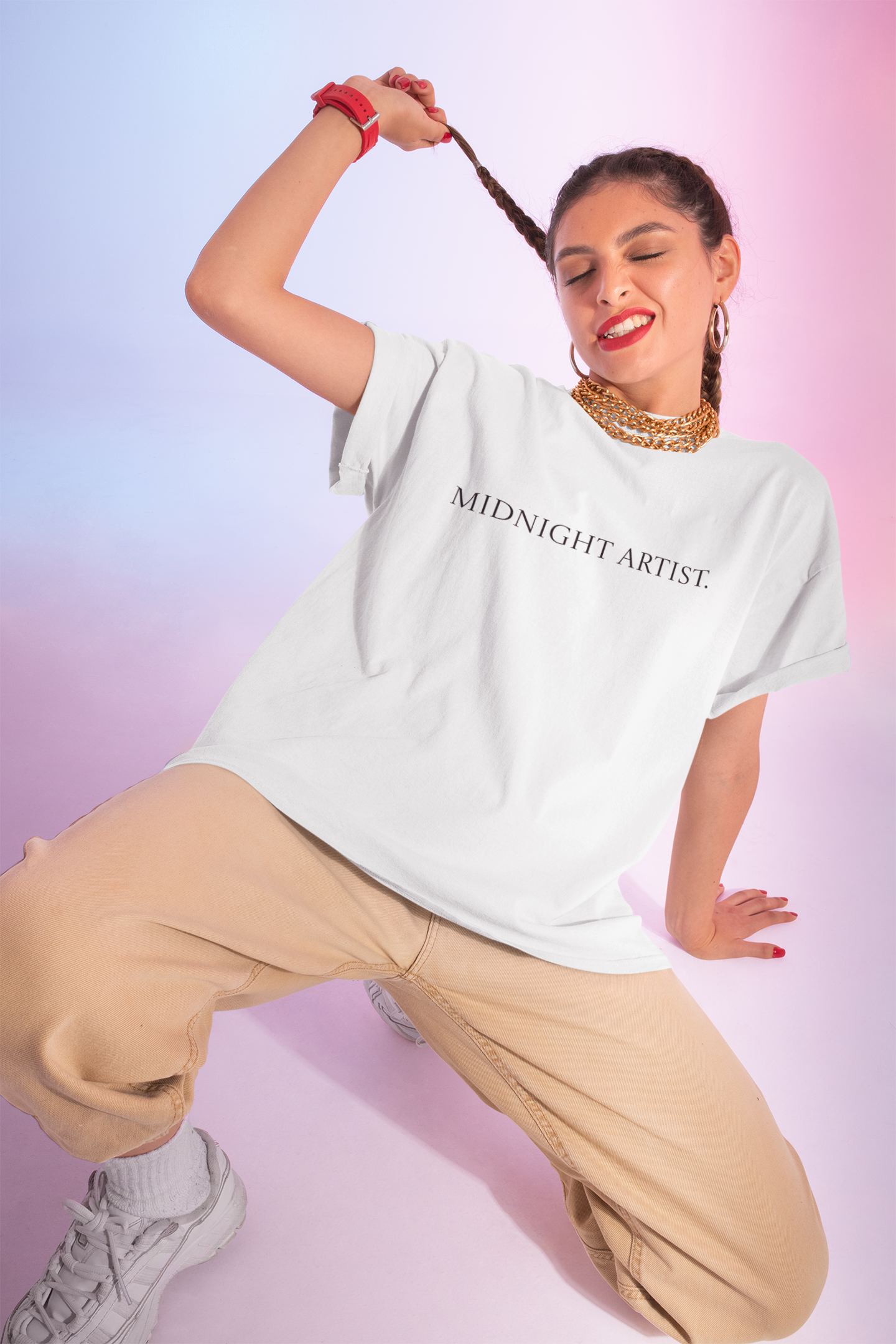 "Midnight Artist" Atelier Of Eden Unisex Garment-Dyed T-Shirt