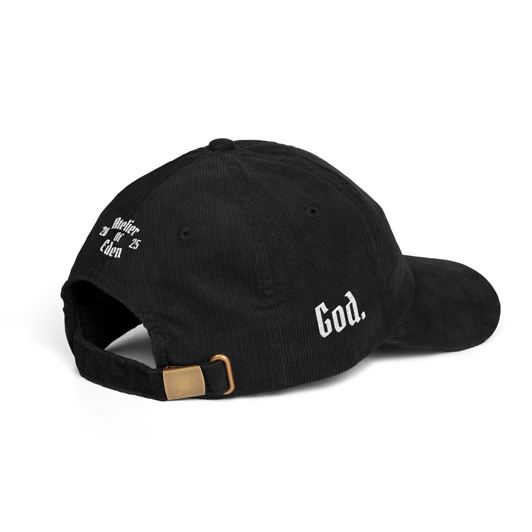 AtelierOfEden “Satisfy your soul” Vintage Corduroy Cap (Embroidery)