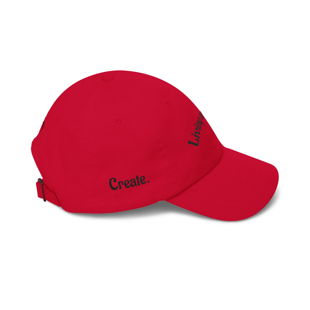 AtelierOfEden "Living Art of God" Embroidered Baseball Hat