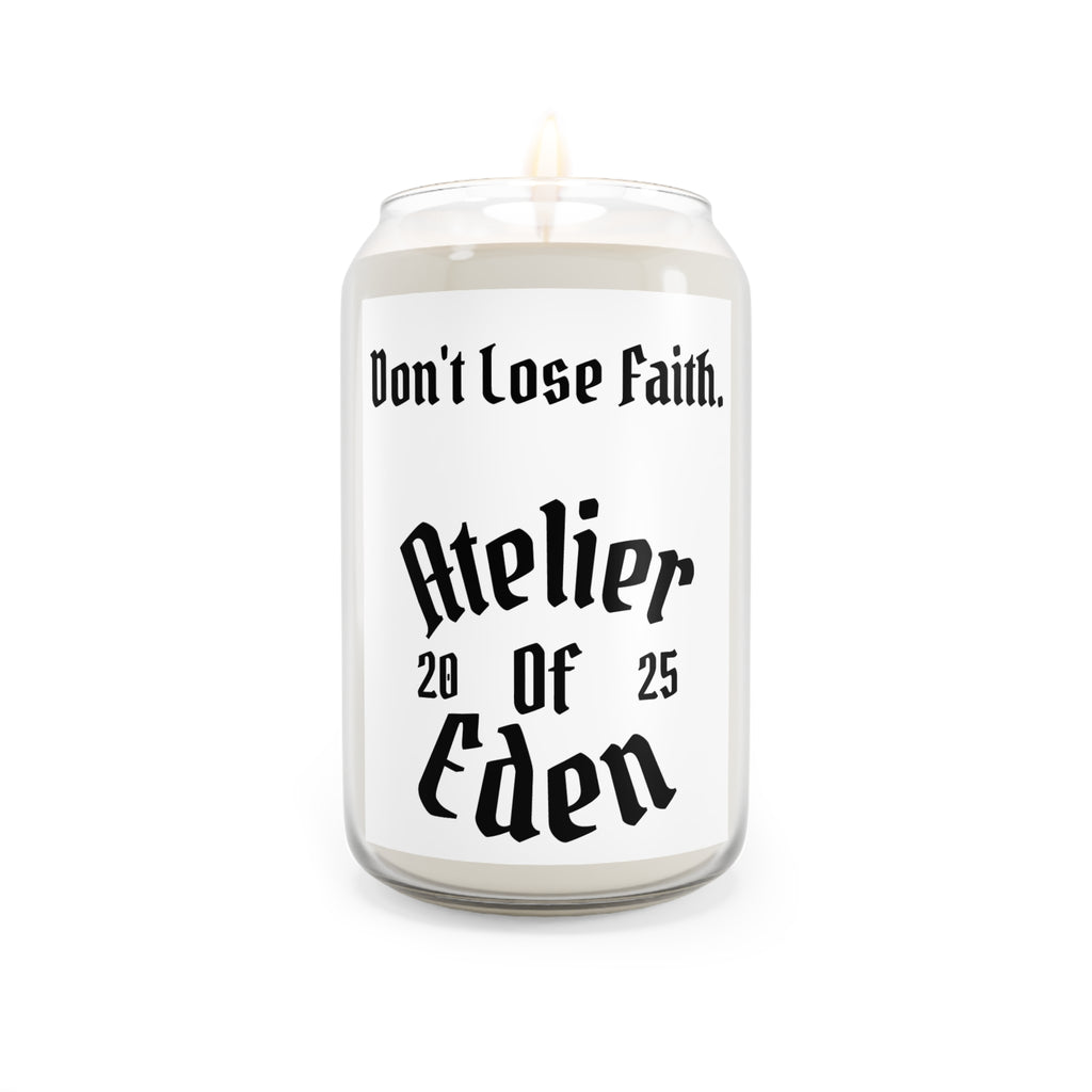 AtelierOfEden "Don't Lose Faith" Scented Soy Candle 13.75oz