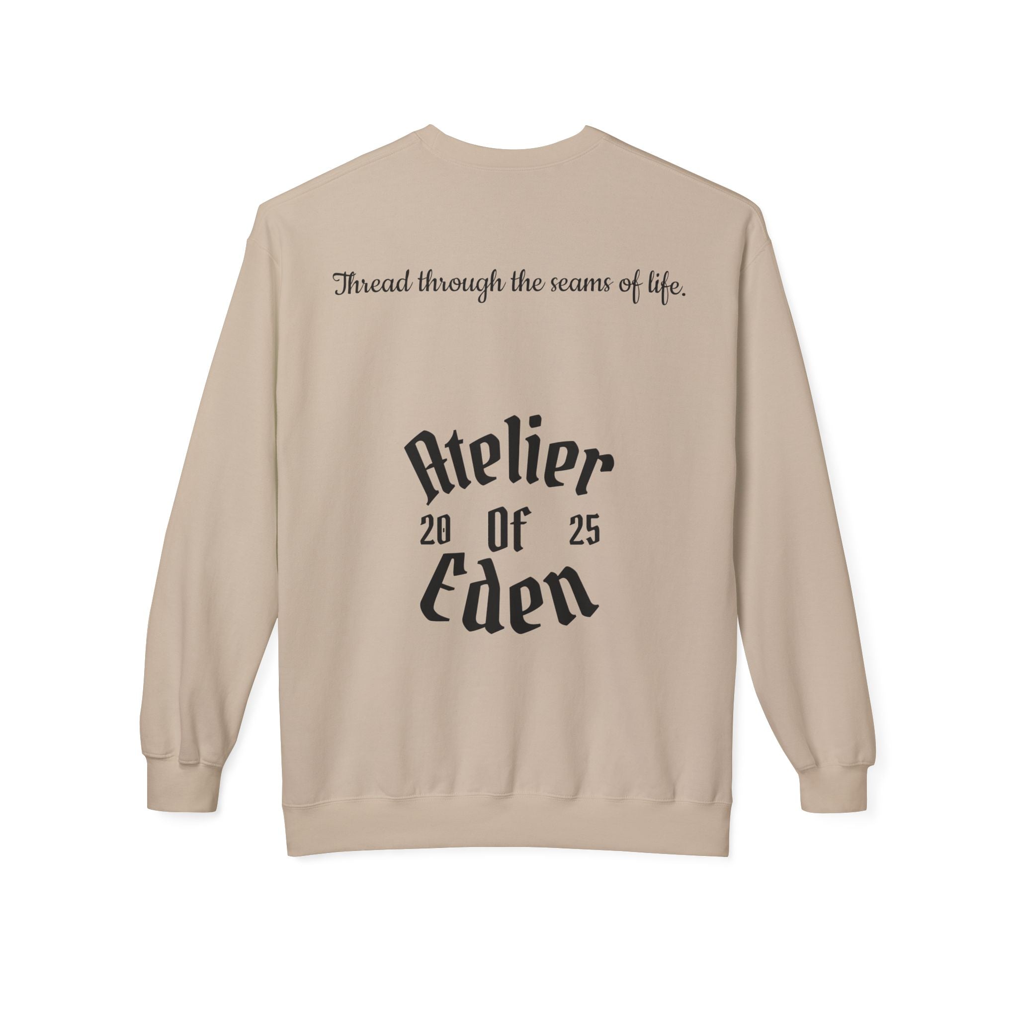 “Thread Into Reality” Atelier Of Eden. Crewneck Sweatshirt