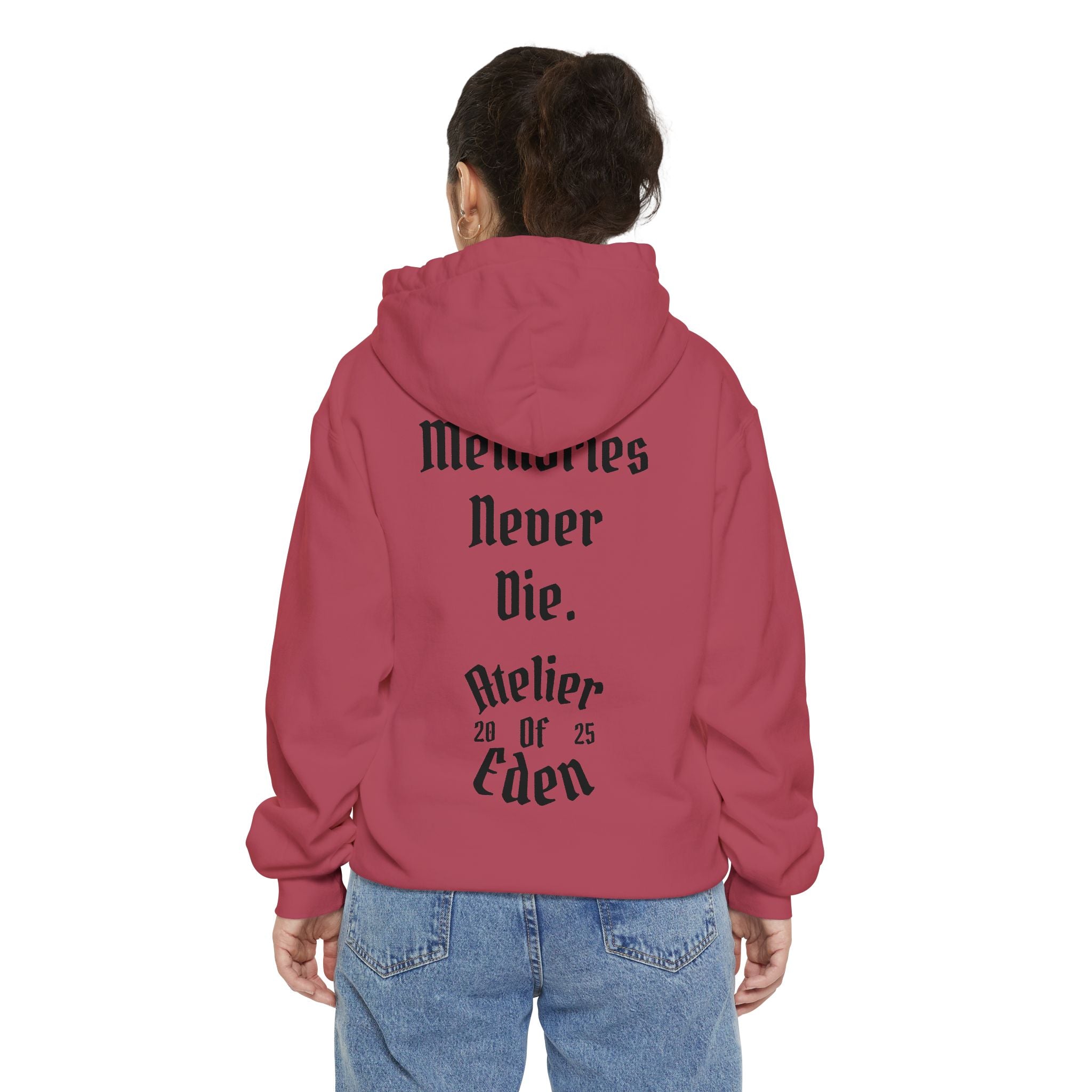 "Live Fast. Live Forever..." Atelier Of Eden. Unisex Hoodie