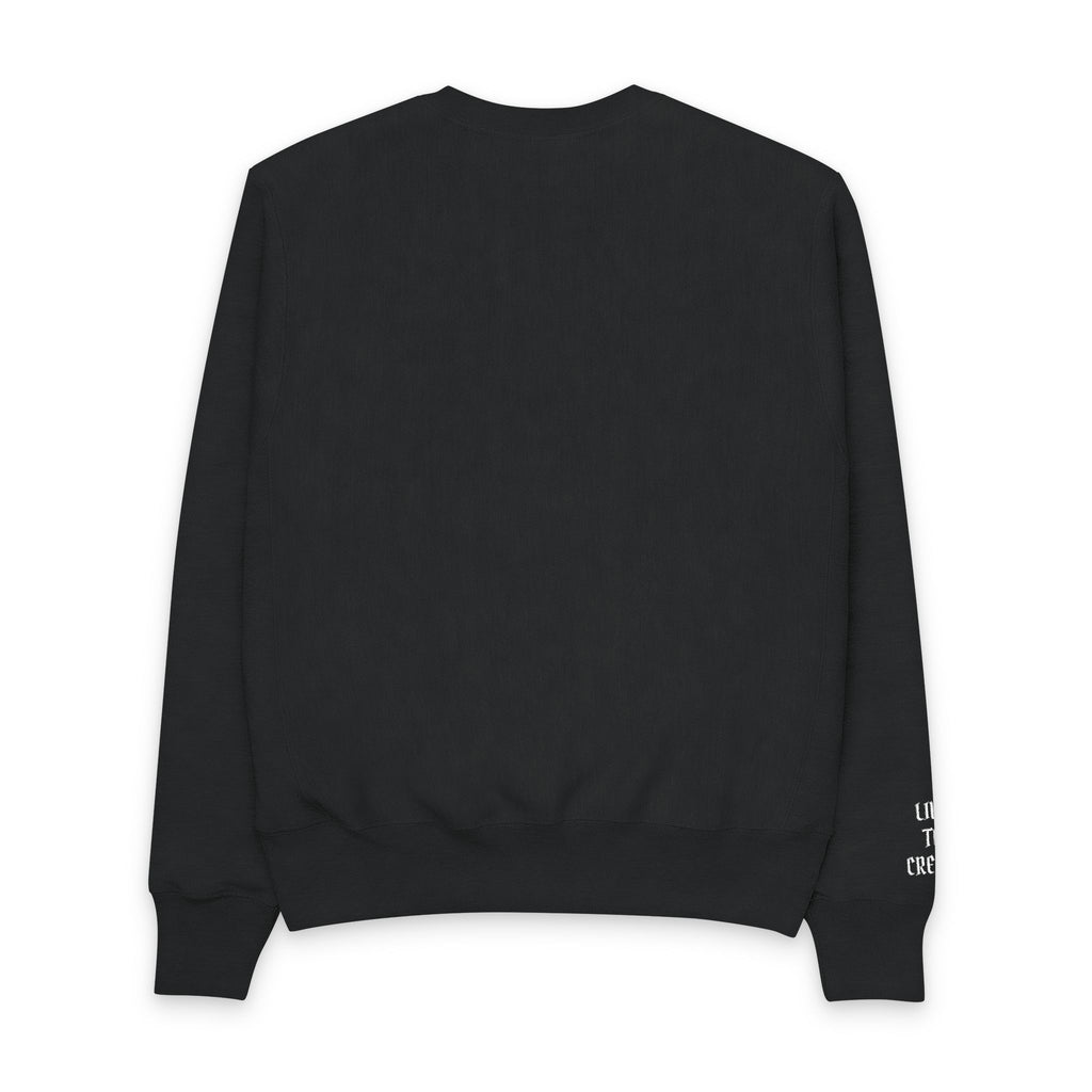 AtelierOfEden "Live To Create" Champion long sleeve heavyweight crewneck