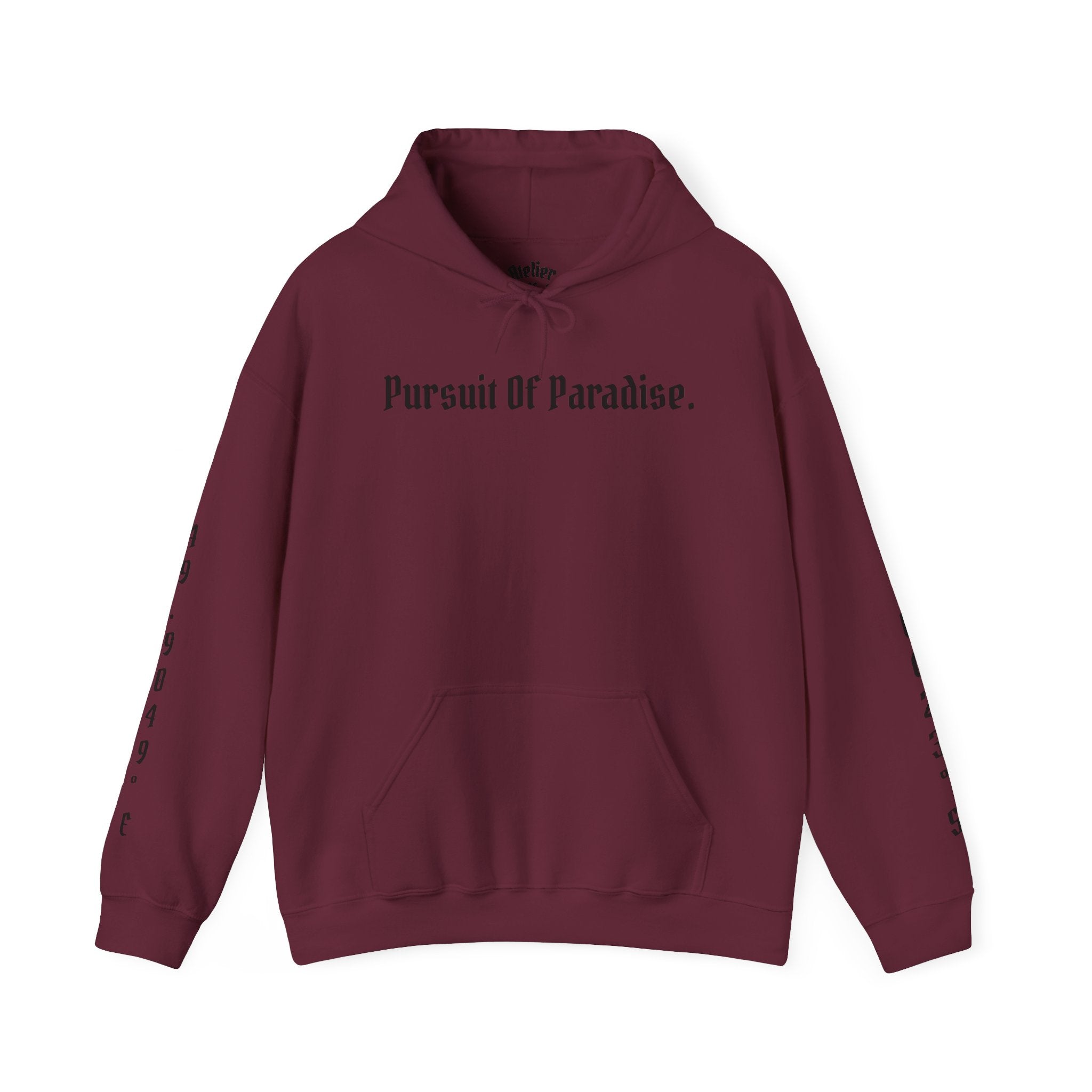 AtelierOfEden "Pursuit Of Paradise." Coordinates Hoodie
