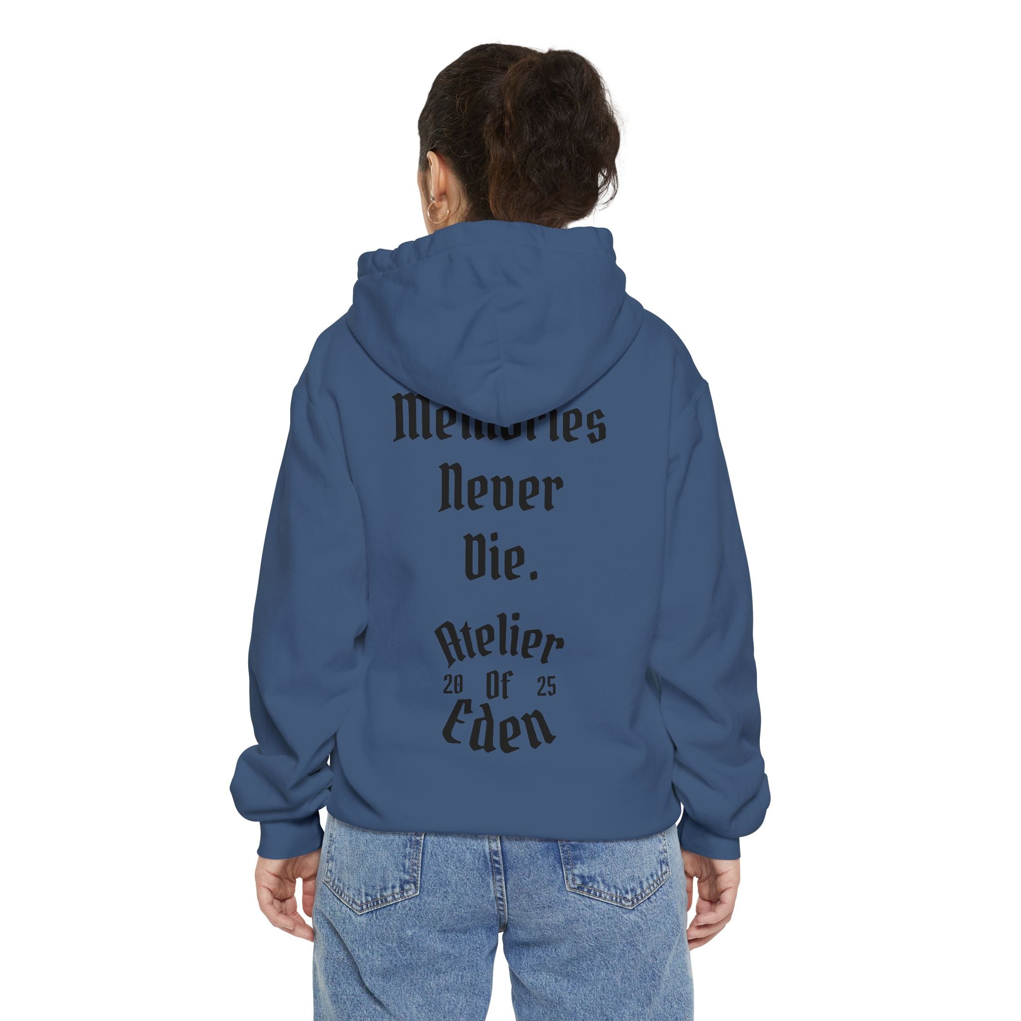 "Live Fast. Live Forever..." Atelier Of Eden. Unisex Hoodie
