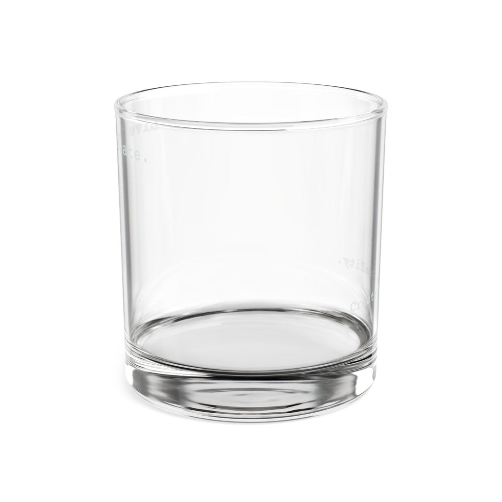 AtelierOfEden "Live To Create." - Engraved Rocks Glass 10.5oz