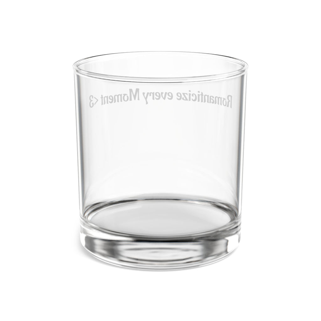 AtelierOfEden “Romanticize every Moment.” Rocks Bar Glass, 10oz