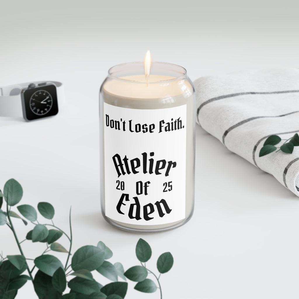 AtelierOfEden "Don't Lose Faith" Scented Soy Candle 13.75oz