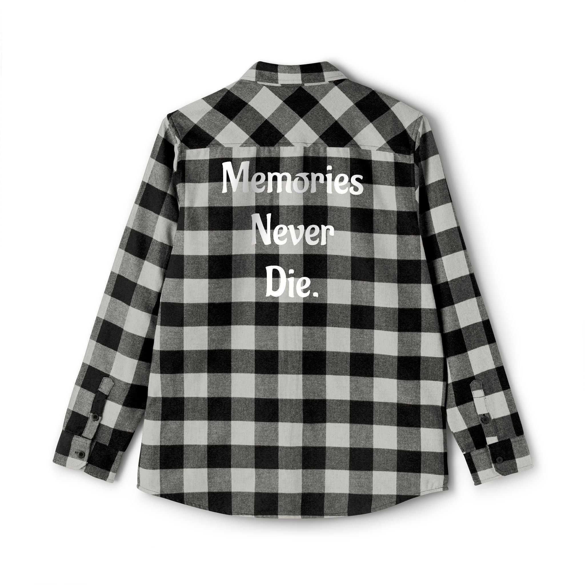 "Live Fast, Live Forever." GreenWRLD Unisex Flannel